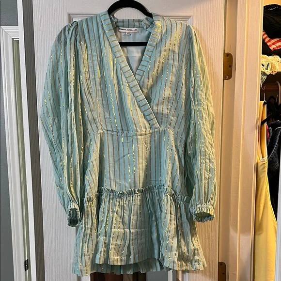 lily rose depp gold chain dress Comfort Stretch Non-Iron Stripe Dress Shirt With Contrast Trim